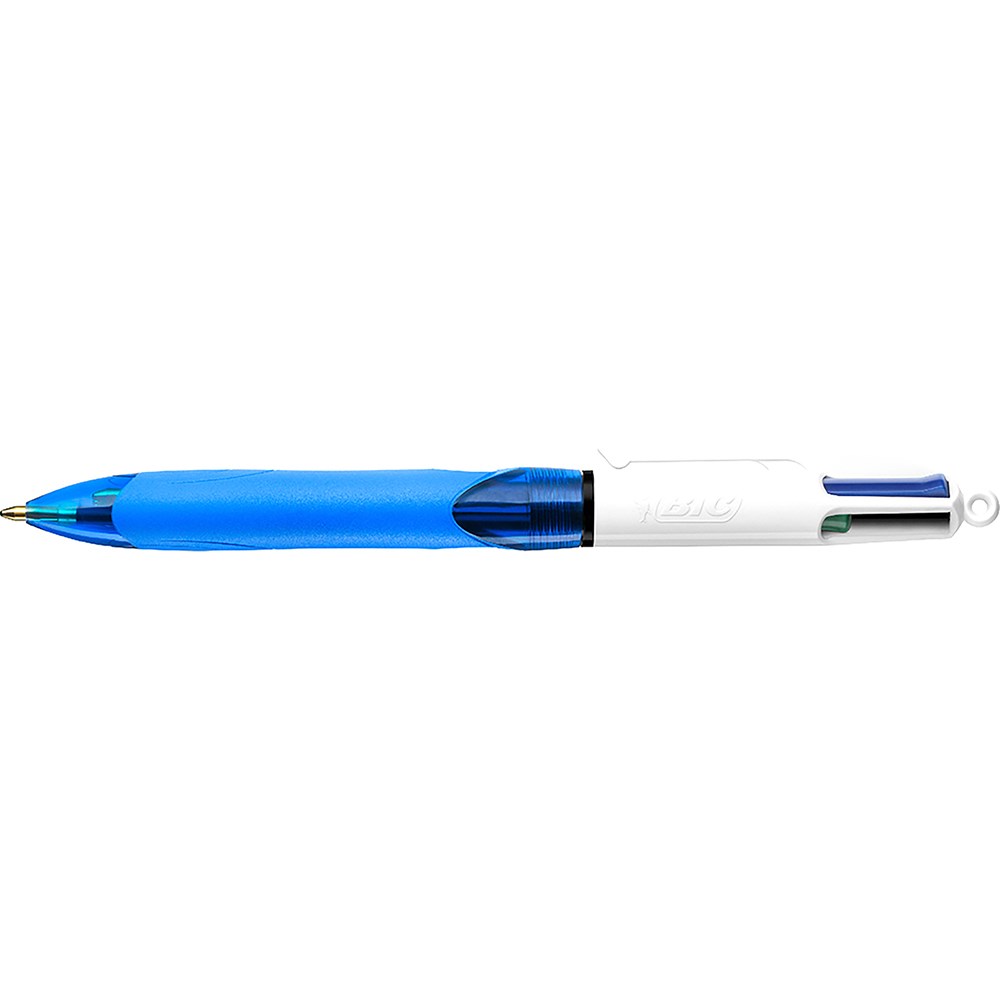 Bic Colour Ballpoint Pen Retractable Medium 1mm Grip Barrel