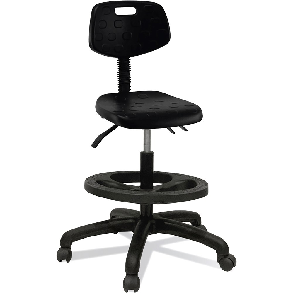 K2 NTR Glebe Eco Lab Industrial Stool Black - Your Home for Office