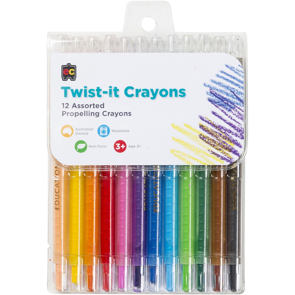 Marco 12-Piece Twist Crayons Set, Shop Today. Get it Tomorrow!