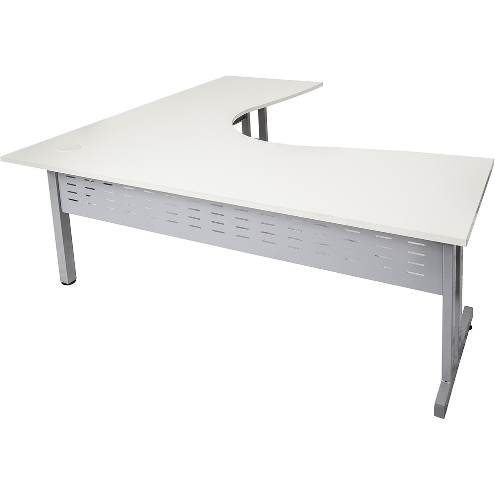Rapidline C Leg Corner Workstation 1500/1500W x 700D x 730mmH Natural ...